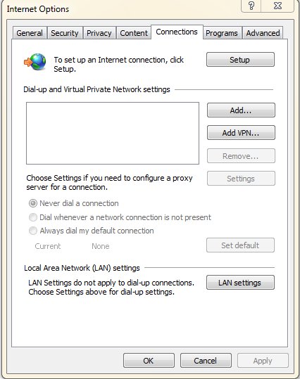 IE Internet Options IE Internet Options